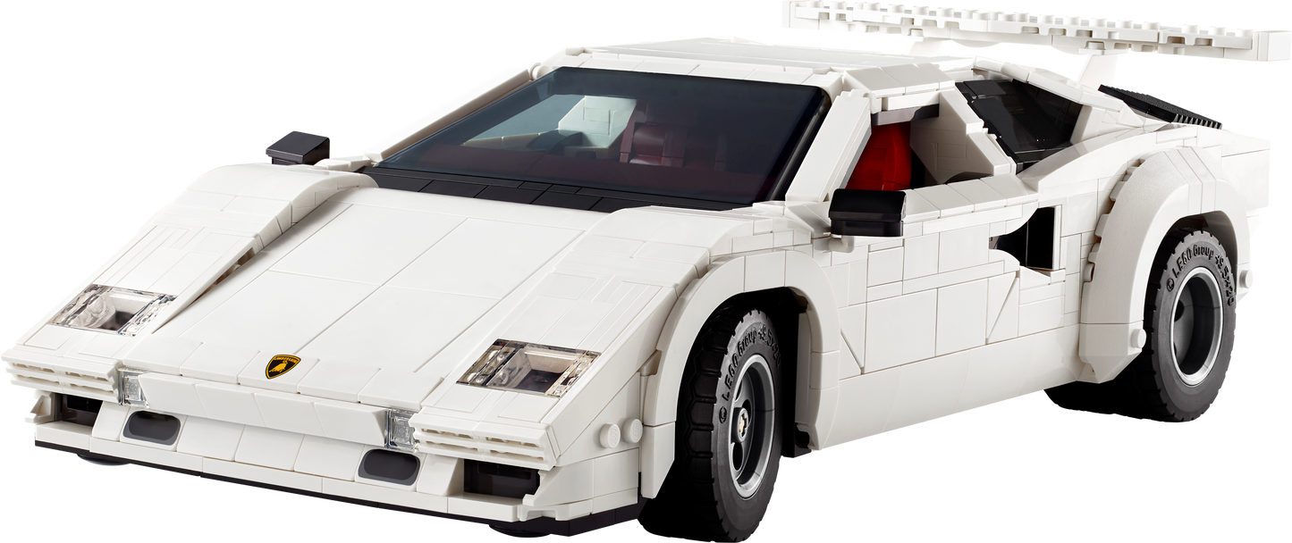 Lego Lamborghini Countach 5000 Quattrovalvole - Free Shipping Worldwide