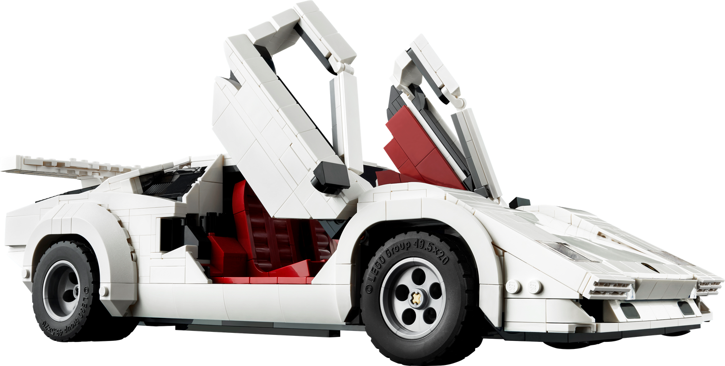 Lego Lamborghini Countach 5000 Quattrovalvole - Free Shipping Worldwide