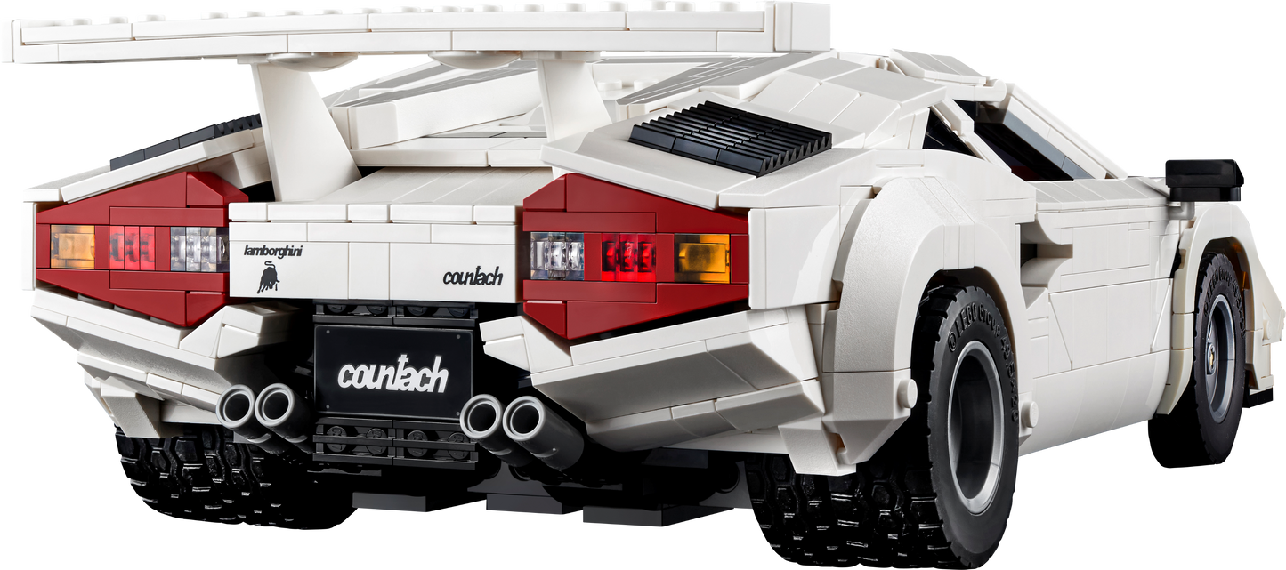 Lego Lamborghini Countach 5000 Quattrovalvole - Free Shipping Worldwide