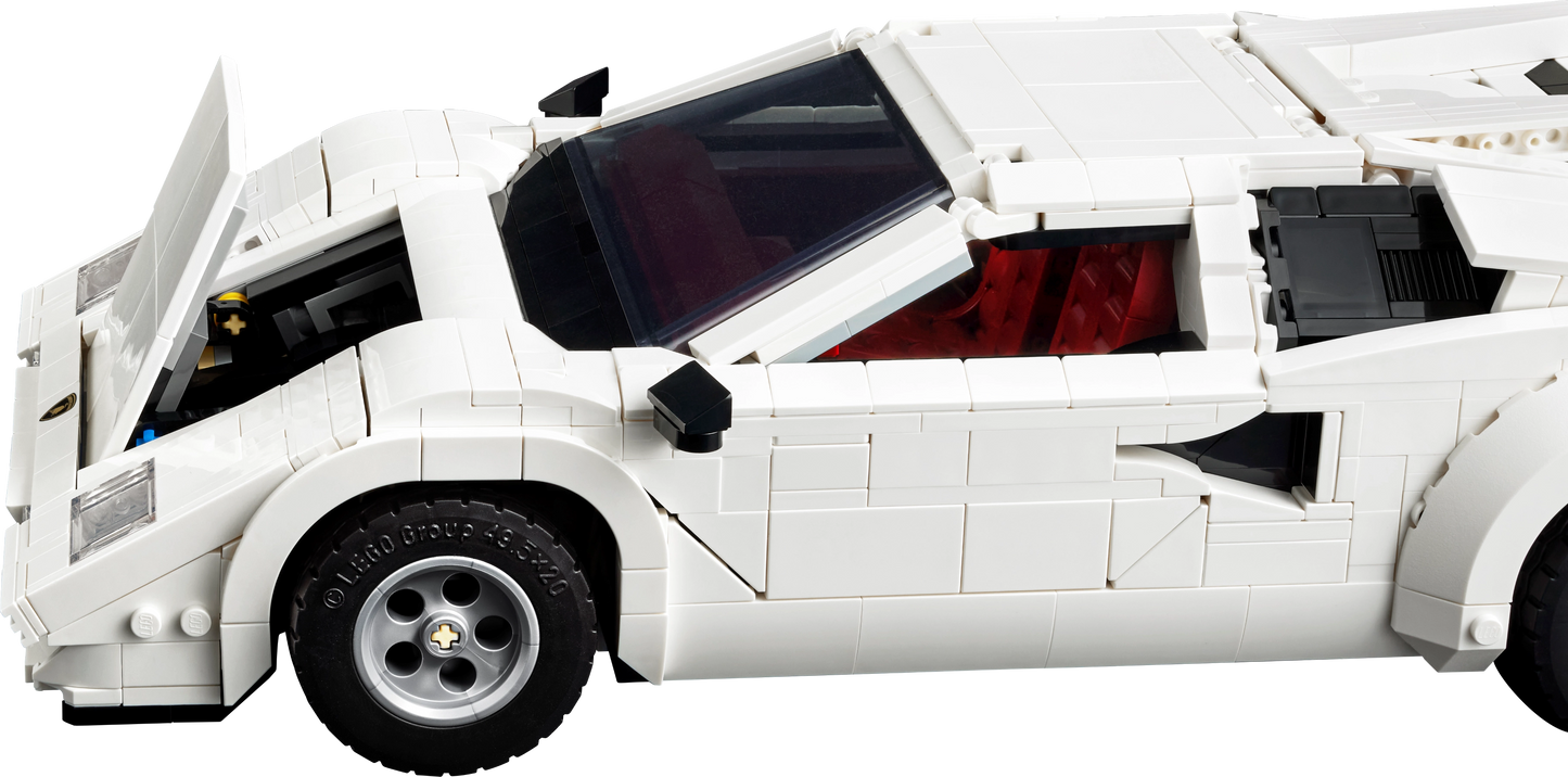 Lego Lamborghini Countach 5000 Quattrovalvole - Free Shipping Worldwide