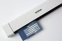 BROTHER DS-640 Document Scanner, USB 3.0, DSMobile, Portable, 15PPM, A4 Scanner, Includes Micro USB Cable, White | Free Shipping Worldwide