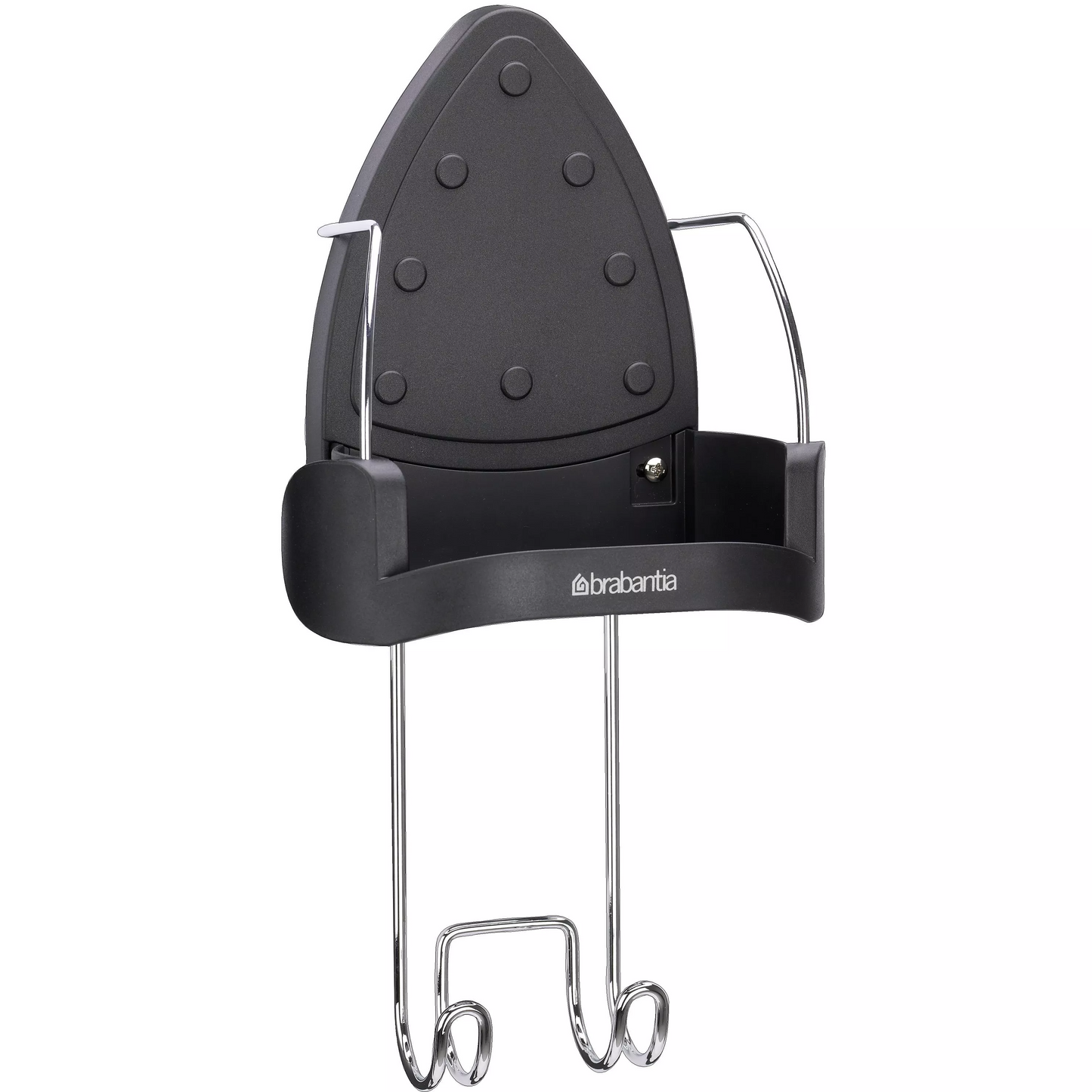 Brabantia - Iron Store - One Size Fits All - heat resistant materials - Wall Mounted - with Board Hanger for Storage - House Organisation - Cool Grey - 38.1 x 16 x 19.5 cm - Free Shipping Worldwide
