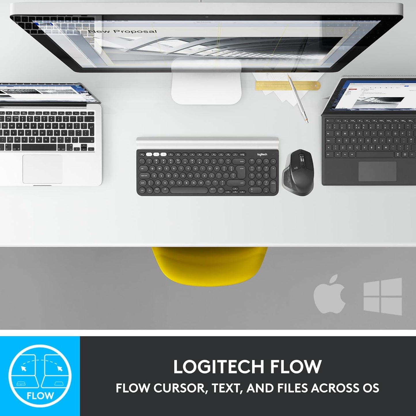 Logitech MX Master 2S Bluetooth Edition Wireless Mouse, Multi-Surface, Hyper-Fast Scrolling, Ergonomic, Rechargeable, Connects Up to 3 Mac/PC Computers - Graphite - Free Shipping Worldwide