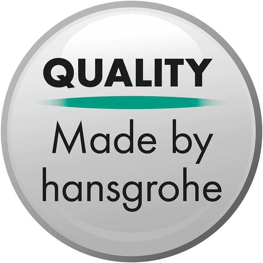 hansgrohe Croma 100 - shower head, hand shower round (⌀ 100 mm) with 4 sprays, with anti-limescale function, chrome - Free Shipping Worldwide