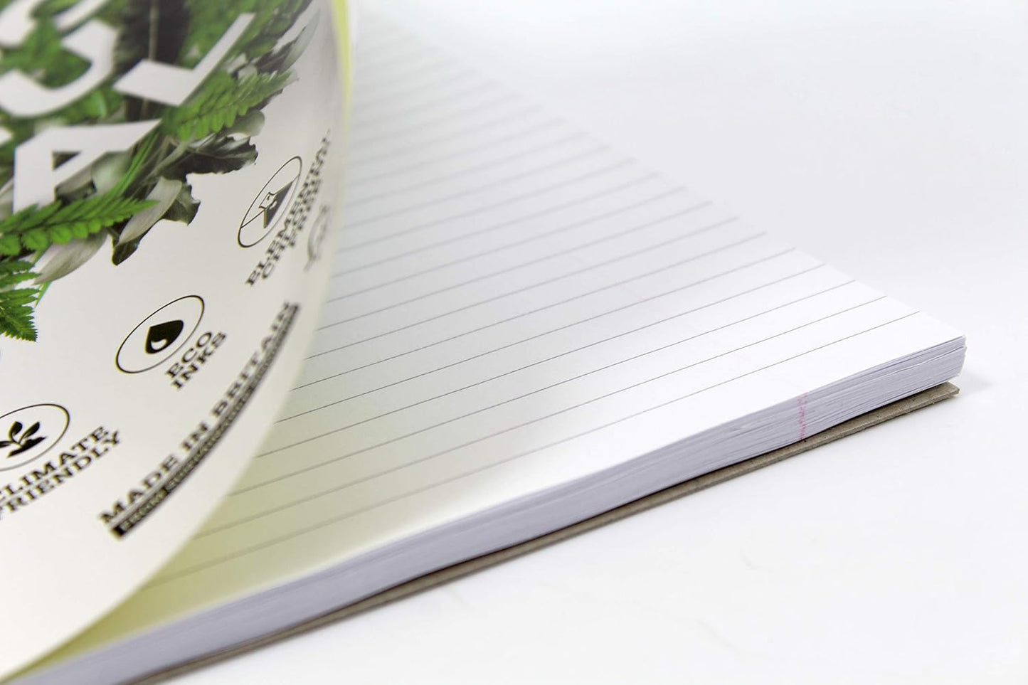 Silvine A4 (Pack of 5) Carbon Neutral Wirebound Notebook - Lined with Margin, 120 Pages of Premium CO2 Neutral Paper, White - Free Shipping Worldwide