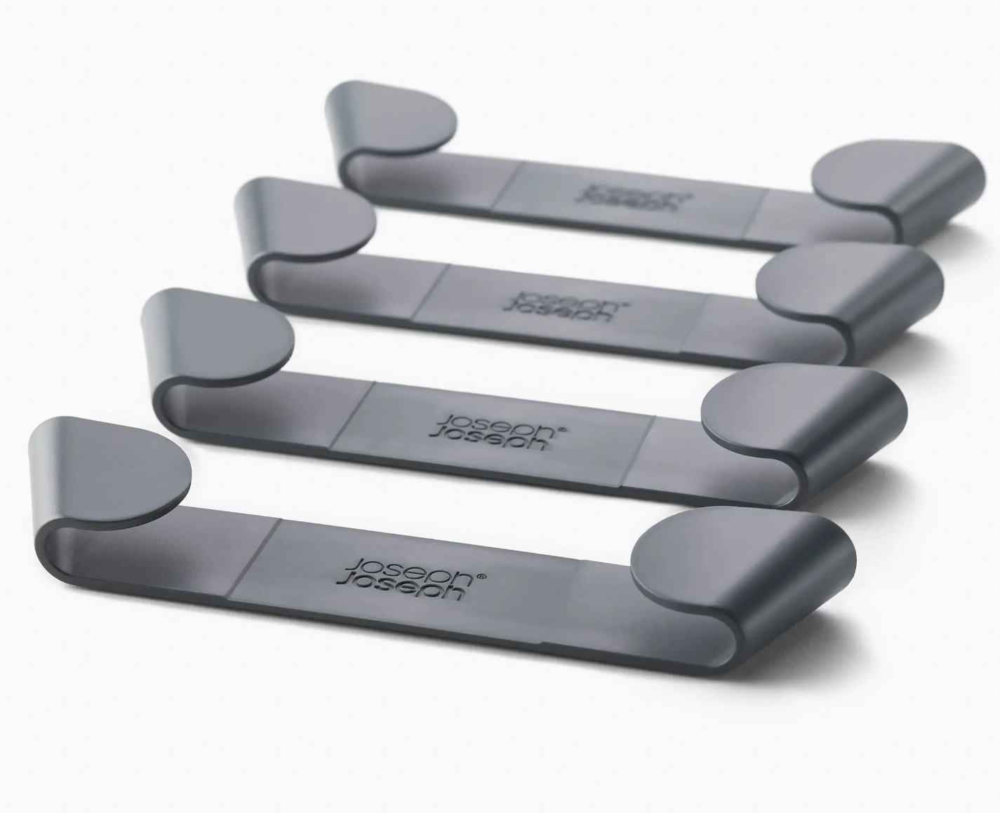 Joseph Joseph CupboardStore™ Set of 4 Grey Pan Lid Holders - Free Shipping Worldwide