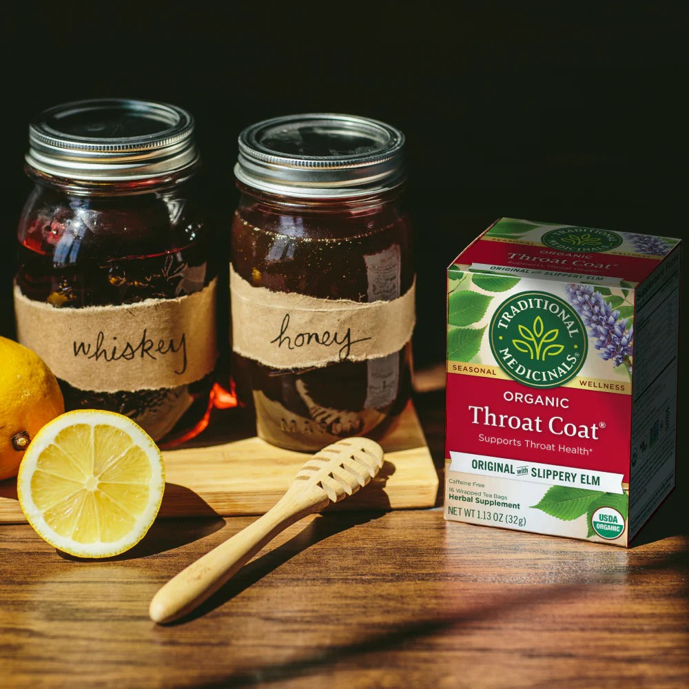Throat Coat® Tea - Organic, Herbal (Made in USA); Free Shipping Worldwide