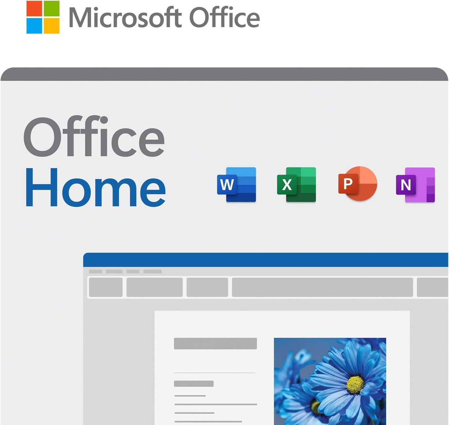 Microsoft Office Home 2024 | One-Time Purchase | Word, Excel, Powerpoint and OneNote | Activation code by email