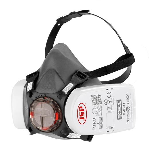 Force®8 Half-Mask with PressToCheck™ - P3 Filters BHT0A3-0L5-N00 - Free Shipping Worldwide