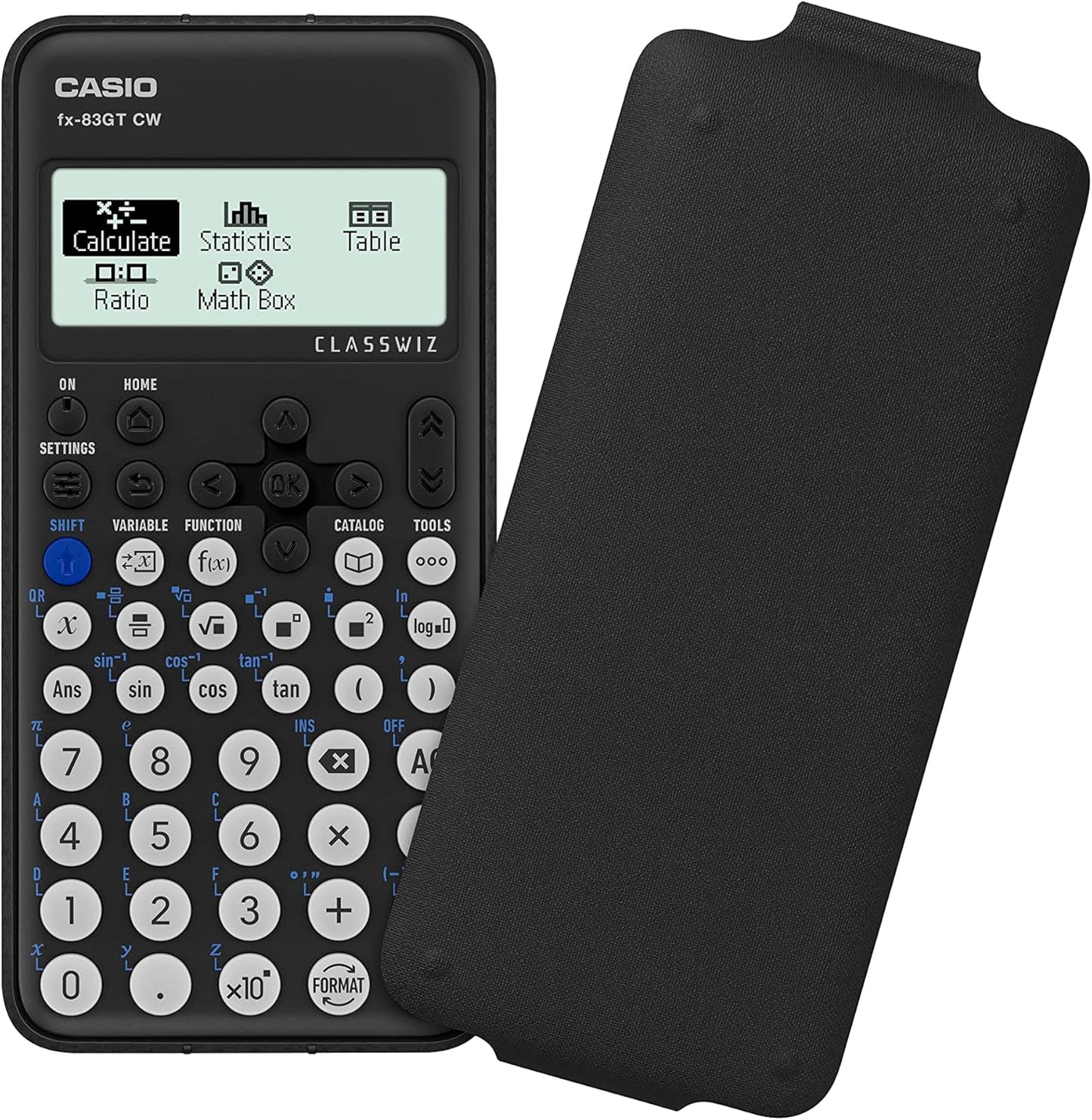 Casio FX-83GTCW Black Scientific Calculator - Free Shipping Worldwide