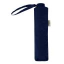 totes® ECO-BRELLA® Supermini Plain Navy (3 Section); Free Shipping Worldwide