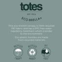 totes® ECO-BRELLA® Supermini Plain Navy (3 Section); Free Shipping Worldwide