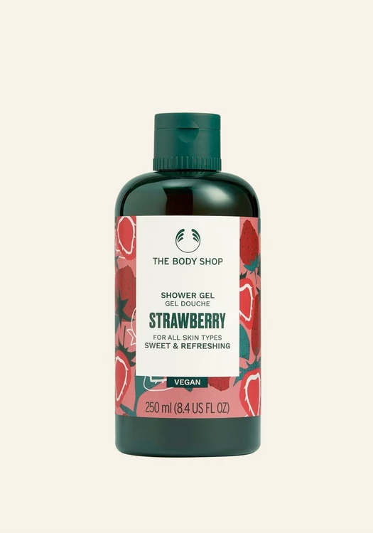 Strawberry Shower Gel - The Body Shop (UK); Free Shipping Worldwide
