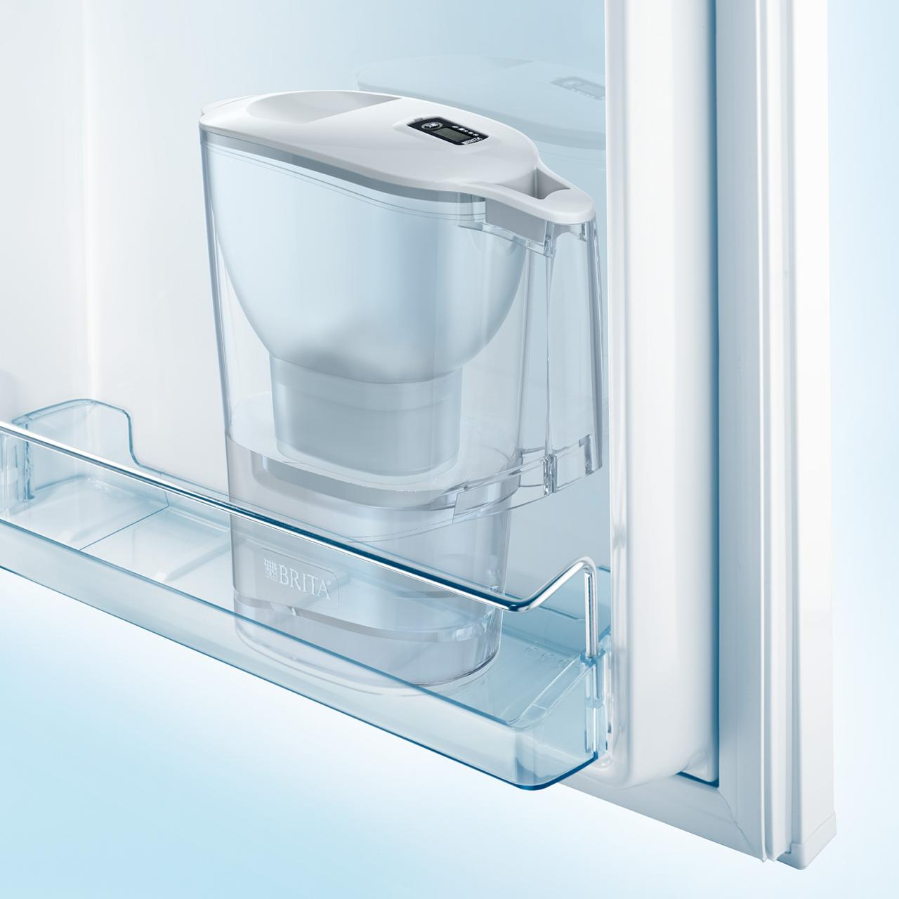BRITA Aluna Water Filter Jug [colour] (2.4L) incl. 1x MAXTRA PRO All-in-1 cartridge - fridge-fitting jug with digital LTI - now in sustainable Smart Box packaging | Free Shipping Worldwide